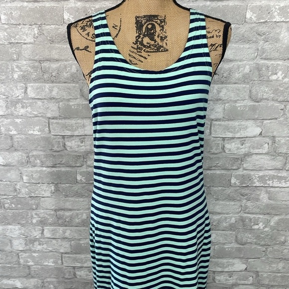Sail to Sable Striped Tank Dress - Picture 3 of 8